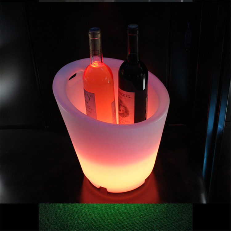 Luxurious LED Ice Bucket Ice Pail for Wine Party