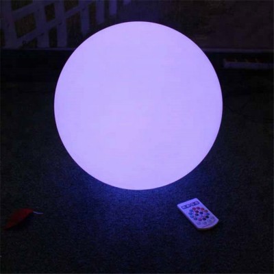 RGB color change solar glow balls led floating pool decorations balls of light for pool