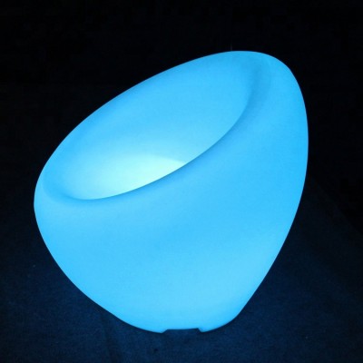 waterproof IP65 rechargeable led bubble chairs for bar / cafe / garden / home decoration